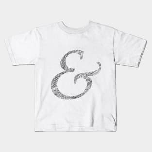 Scribble ampersand Kids T-Shirt